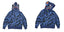 BAPE Shark Camo Full Zip Hoodie Blue Camo