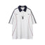 Contrast color letter short sleeves