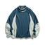 Patchwork Casual Hoodie