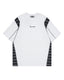 Contrast color short sleeves