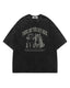 American cartoon kitten short sleeves