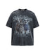 Retro casual short-sleeved shirt