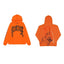Revenge x Juice WRLD Portrait Arch Logo Pullover Hoodie Orange
