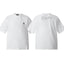 Hellstar White Minimal Script Back Print Tee