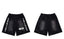 Hellstar Black Flame Graphic Shorts