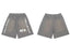 Hellstar Grey Side Letter Shorts