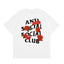 Anti Social Social Club Rose Red Logo T-Shirt - White