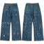 Gallery Dept. Painted & Distressed Relaxed Denim Jeans