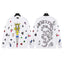 Hellstar White Cartoon Doodle Long Sleeve Shirt