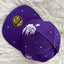 Hellstar Purple White Flame Star Flat Brim Cap