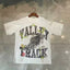 Valleydream White Wing Floral Valley Track Vintage Graphic T-Shirt