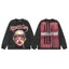 Hellstar Black Pink Stripe Portrait Long Sleeve Shirt