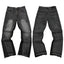 Gallery Dept. Contrast Side Panel Washed Black Denim Jeans