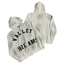 Valley Dreams Splatter Distressed Zip‑Up Hoodie, Unisex Off‑White Vintage Streetwear Jacket