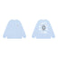 Anti Social Social Club Bullet Hole Long Sleeve T-Shirt - Light Blue