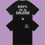 Gallery Dept. DÉPT. de la GALERIE Short Sleeve T-Shirt - Black