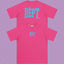 Gallery Dept. Arch Logo Short Sleeve T-Shirt - Pink/Cyan