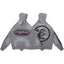 HELLSTAR Grey Pink Logo Circle Hoodie