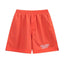 Gallery Dept. Logo Casual Shorts - Orange-Red