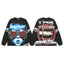 Hellstar Black Blue Hair Face Graphic Long Sleeve Tee