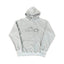 Corteiz “CRTZ” Grey Hoodie — Signature Script Logo on Classic Streetwear Pullover