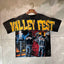 Valleydream Black Valley Fest Street Scene Retro Graphic T-Shirt