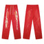 Hellstar Red Art Letter Sweatpants