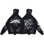 HELLSTAR Abstract Art Print Hoodie