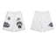 Hellstar White Vintage Wash Shorts