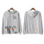 Gallery Dept Paint Splatter Grey Hoodie