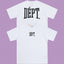 Gallery Dept. Arch Logo Short Sleeve T-Shirt - White/Black