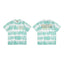 Gallery Dept. Stripe Tie-Dye Sound Mind Short Sleeve T-Shirt - Mint Green