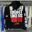 Hellstar Black "If You Don't Like Us Beat Us" Hoodie