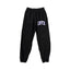 Black Collegiate Logo Sweatpants – Oversized Streetwear Joggers