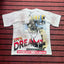 Valleydream White 199X Portrait Retro Letter Vintage Graphic T-Shirt