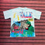 Valleydream White If I Ruled The World Leopard Portrait Vintage T-Shirt