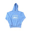 Sky Blue Vintage Star Graphic Hoodie – Oversized Streetwear Pullover Sweatshirt