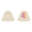 Anti Social Social Club Gradient Logo Long Sleeve T-Shirt - Cream