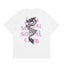 Anti Social Social Club Dragon Pink Logo T-Shirt - White