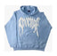 Revenge Lightning Arch Logo Pullover Hoodie blue