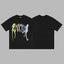 Revenge Multicolor Arch Logo Short Sleeve T-Shirt Black