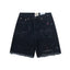 Gallery Dept. Distressed Paint Splatter Black Denim Shorts
