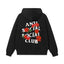Anti Social Social Club Rose White Logo Hoodie - Black