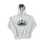 Grey Vintage Star Graphic Hoodie – Oversized Streetwear Pullover Sweatshirt
