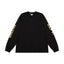 Gallery Dept. Sleeve Logo Graphic Long Sleeve T-Shirt - Black