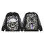 Hellstar Black Purple Flame Skull Long Sleeve Tee