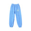 Sky Blue Vintage Graphic Sweatpants – Oversized Streetwear Joggers