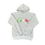 Corteiz “C-Logo” Grey Hoodie — Colorful Star Graphic on Oversized Streetwear Pullover