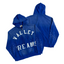 Valley Dreams Rhinestone‑Splatter Zip‑Up Hoodie, Unisex Blue Vintage Streetwear Jacket