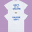 Gallery Dept. Galerie Dépt. Short Sleeve T-Shirt - White/Blue